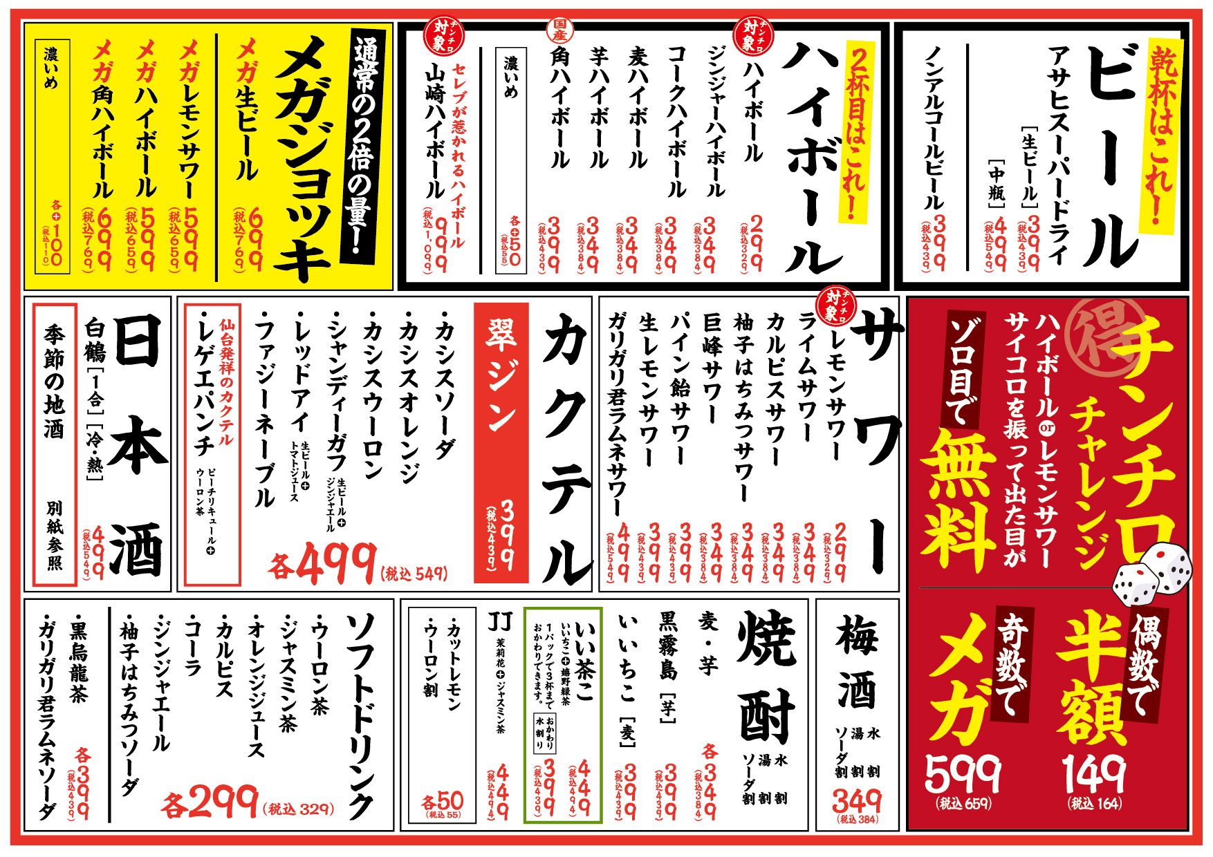 メニュー1