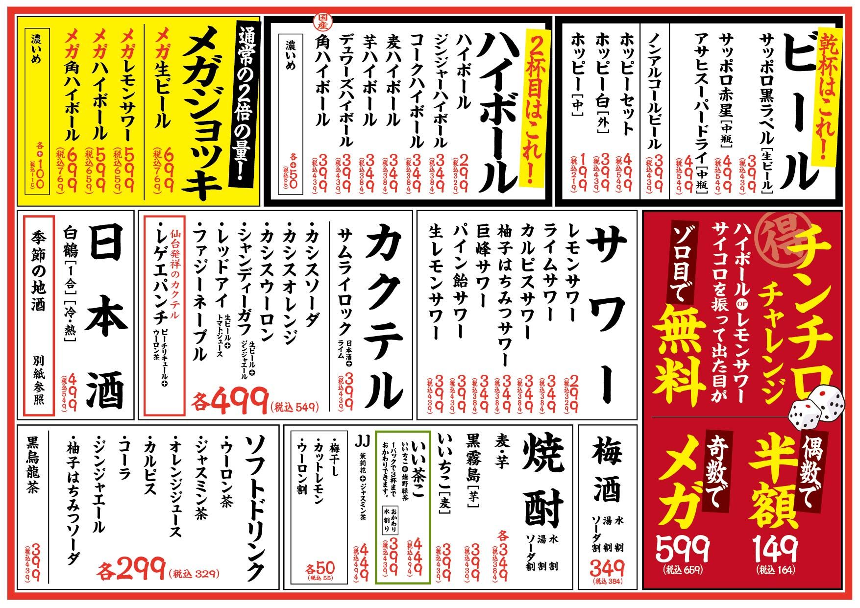 メニュー1